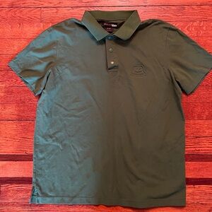 Tilley Men's emerald green Polo Supima cotton Size Medium.
